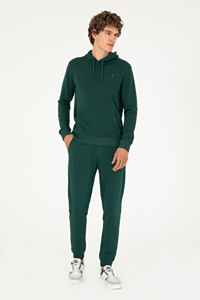 U.S. Polo Assn. Erkek Koyu Yeşil Eşofman Altı 50295174-VR079