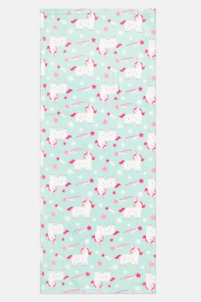 Pet Posse Unicorn Blanket 30 X 40 Cm, Mint Combo