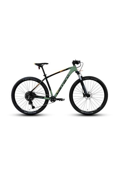 Carraro 29J BIG 2910 10V HD DAĞ BİSİKLETİ - MAT BAMBU YEŞİLİ SİYAH TURUNCU - 48 KADRO
