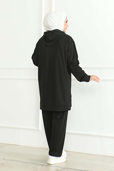 MG Black Oversize Sports Set