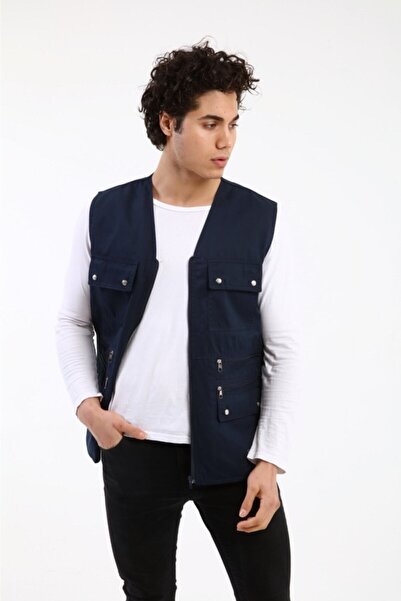 gambia outdoors Ανδρικό γιλέκο κυνηγιού με πολλές τσέπες μπαμπάς