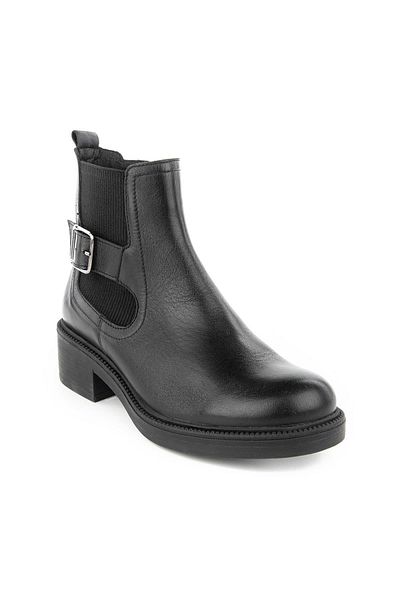 Muya Jua 6 Point Anatomical Sole Heel Spur Genuine Leather Women's Boots