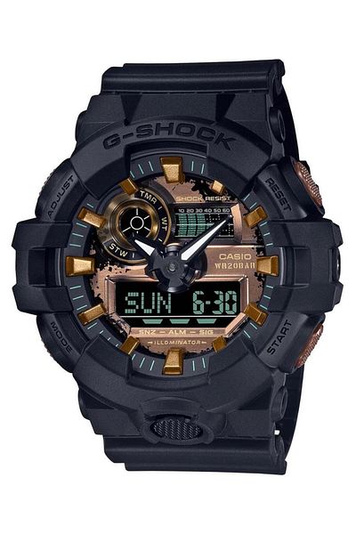 Casio Men's Wristwatch GA-700RC-1ADR