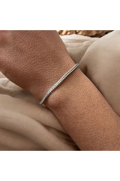 Asteria Jewelry Unisex Modern Steel Chain Bracelet