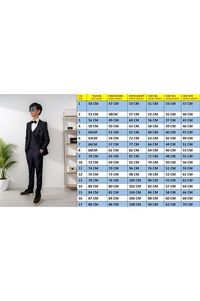 WENA KİDS Grey Children's Suit - Jacket, Vest, Pants and Shirt Set
