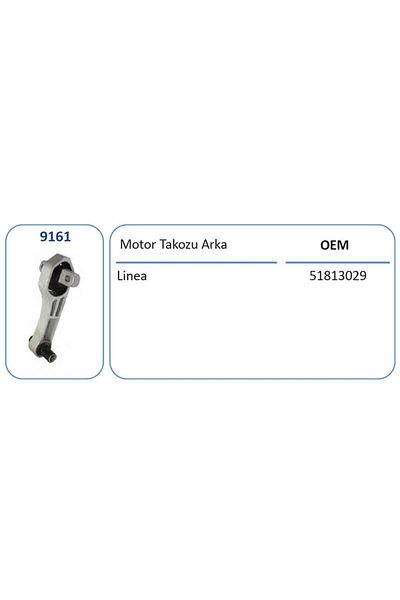 FKK Lancia Linea 1.4 Turbo - Motor Mount Back