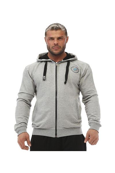 Big Sam Men's Gray Winter Slim Fit Tracksuit Top 3604