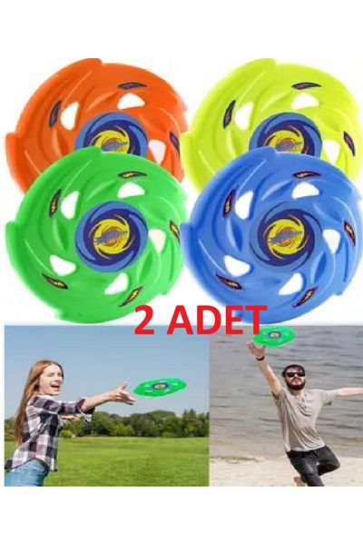 alpmodel 24 cm Frisbee Frisbee - Children and Adult Beach Garden Toy, 2 Throwing Discs
