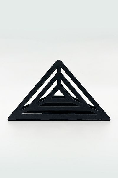 Metalium Concept Black Metal Napkin Holder 14X8Cm Dimensions