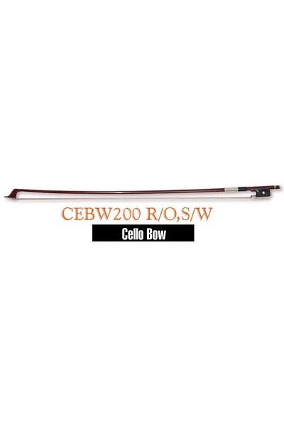 VALENCIA Cebw20034 - 3/4 Cut Brazilwood Silver Bala Cello Bow, Octagonal Section