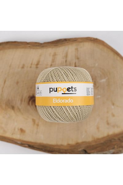 Puppets Eldorado Beige Lace String - No:12 50 Gr, 07502