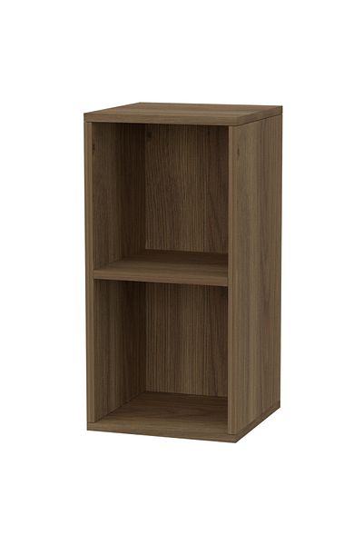 Mahmayi Wooden Storage Display Shelves 2-Tier Freestanding, Box Shelves, Zabrano