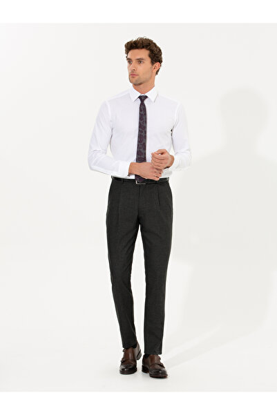 Cacharel Siyah Dad Fit Kumaş Pantolon 50258526-VR046