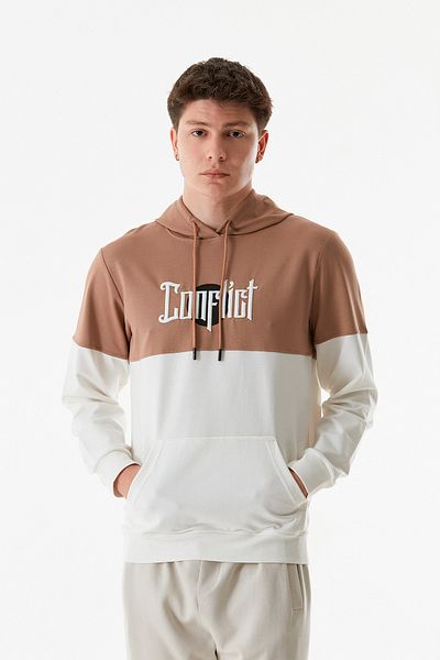 Fulla Moda Φούτερ με κουκούλα με κέντημα καγκουρό