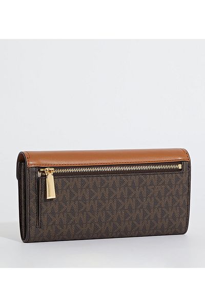Michael Kors Women's Wallet - Model 34T2G9He7B-Brn-Acorn