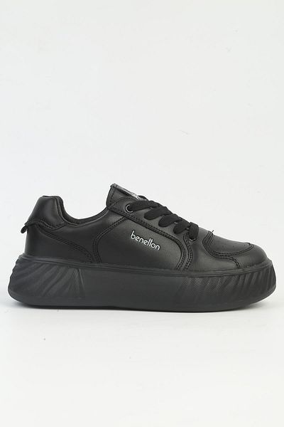 Benetton Pantofi sport pentru femei BNI-11038 negri importați