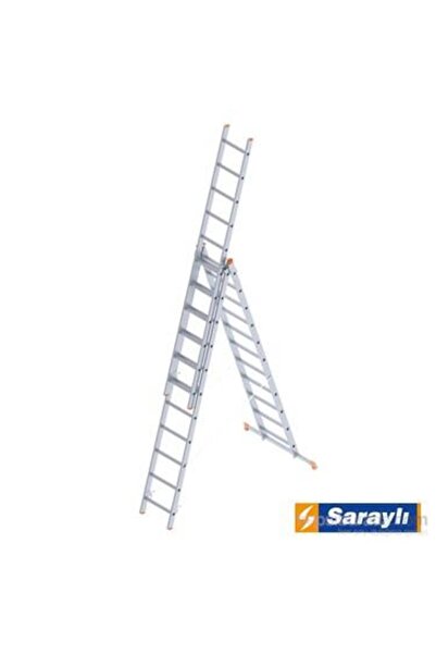 Saraylı Saraylı 3x11 Basamaklı A Tipi Sürgülü Merdiven 7.3 Mt 7311
