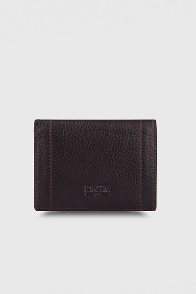 DİGA 863 Model Real Leather Brown Wallet