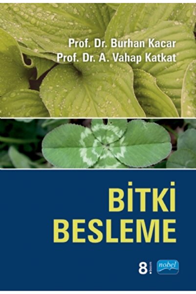 Nobel Akademik Yayıncılık Bitki Besleme