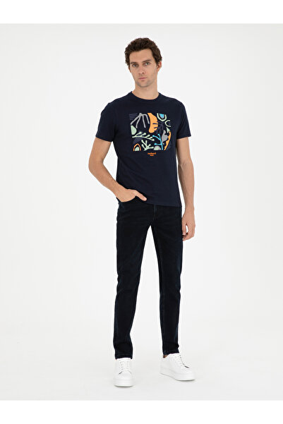 Cacharel Lacivert Slim Fit Jean Pantolon 50294181-VR033