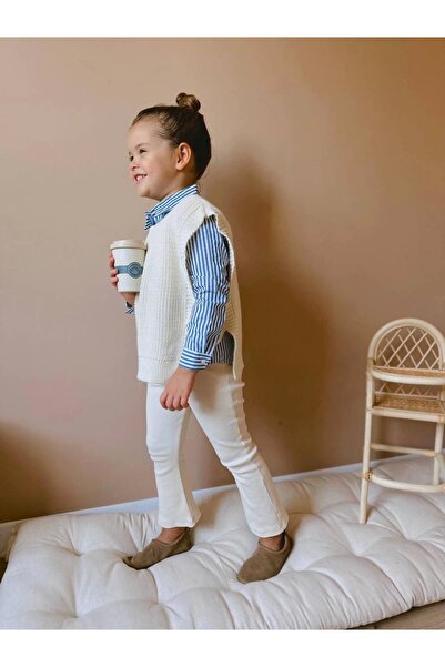 Kidmark Çocuk Modası Girl's Sweater Detailed Knitwear Set