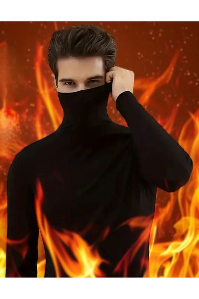 YOUKNITWEAR Комплект от 3 части с поло яка - пуловер, чорапи и шапка