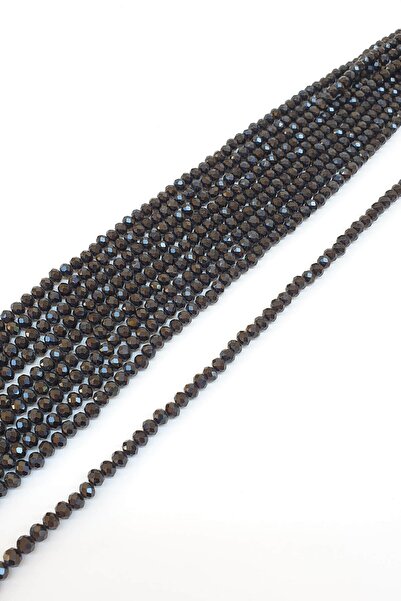 Limelia Черна кристална мъниста 6 мм