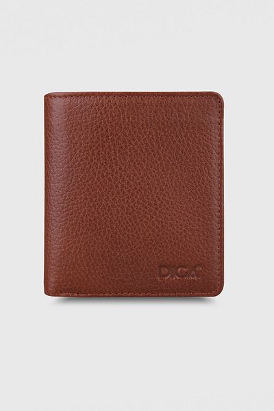 DİGA 705 Model Real Leather Tan Wallet