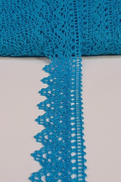 Limelia Τουρκουάζ Κοπανάκι Κοτόν Δαντέλα μεγέθους 2,5 εκ.