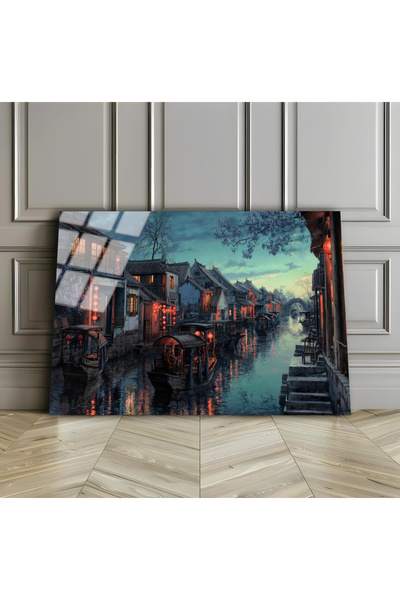 Harikabirev HARİKABİREV | PIEȚĂ DE STICLA (TEMPERATĂ) RĂCĂ VENEZIANĂ 01 | TMTEKLİ