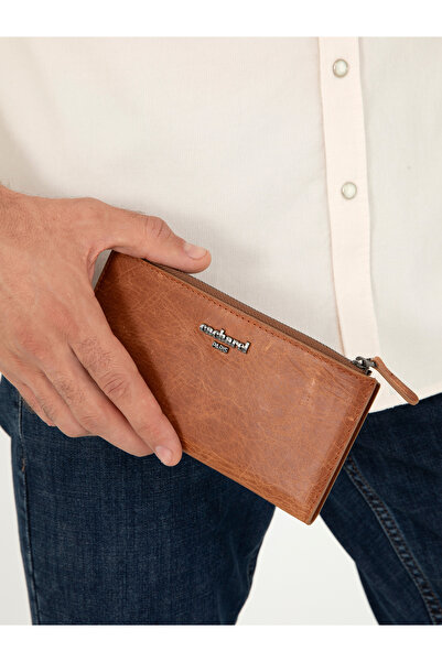 Cacharel Men's Tan Hand Wallet 50296234-Vr099