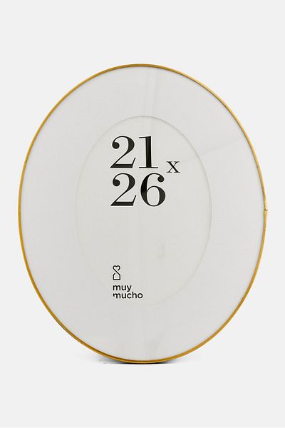 Muy Mucho Glass Photo Frame 21 X 26, Gold