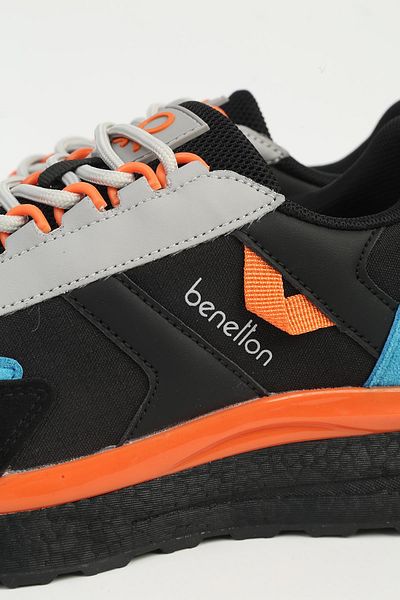 Benetton Pantofi sport negri pentru femei - IMPORTAT BNI-11132