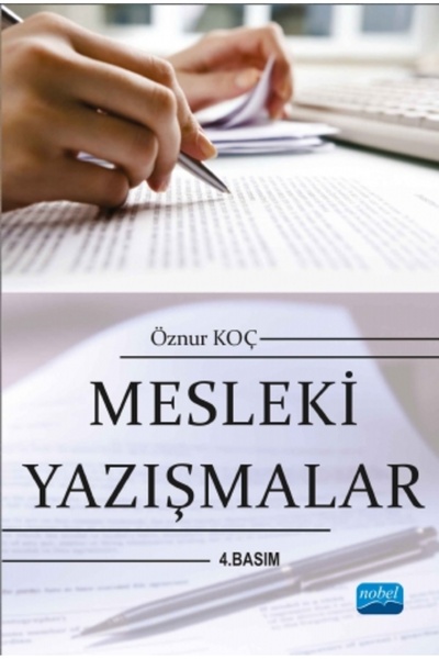 Nobel Akademik Yayıncılık Mesleki Yazışmalar
