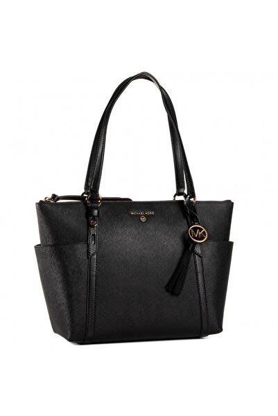 Michael Kors حقيبة كتف نسائية 30t0gnxt2l-black