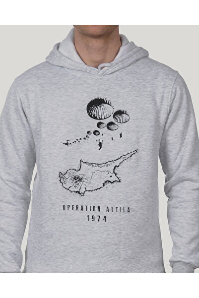 Tilki Shop Kıbrıs 1974 - Operatıon Attıla - Özel Tasarım Karmelanj Hoodie