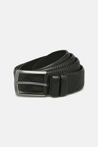 W Collection SİYAH DERİ KEMER