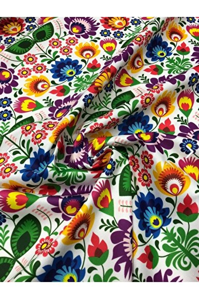 Eys Новий цифровий друк з ботанічним візерунком на різнокольоровій тканині