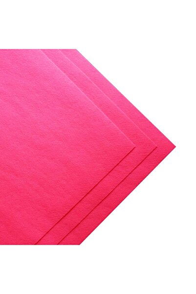 garaccu Fuşya İnce Hobi Keçe 50x50 cm