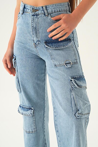 Rays 13100 Модель Карго з кишенями Детальний джинс Buz