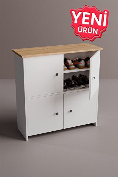 Mionte Flat-Pack Cube Ayakkabılık - Minimalist Ayakkabı Düzeni Sağlayın