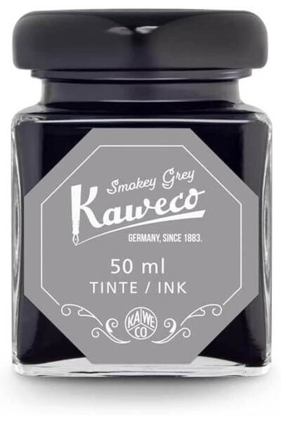 Kaweco Dolmakalem Mürekkep 50ml Cam Şişe Duman Gri / 10002196