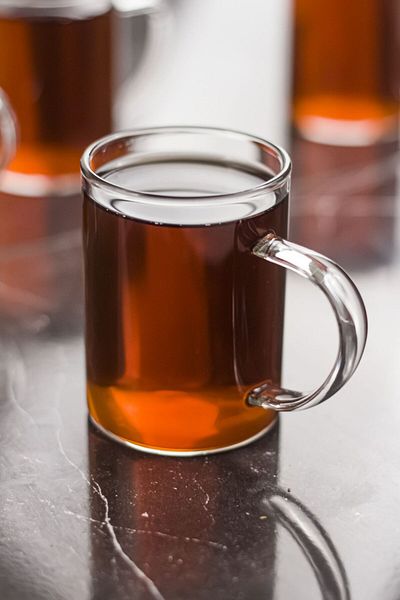MenSak 3 Pack Borosilicate Heat Resistant Thermal Glass Mug (3 x 200 ml)