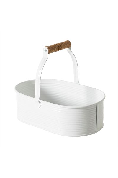 Mudo Home Roman Handle Organizer - Matte White, 32x18x26