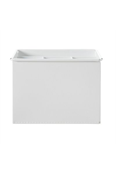 Mudo Home Roman Organizer - Matte White, Compartmented, 19x16x13