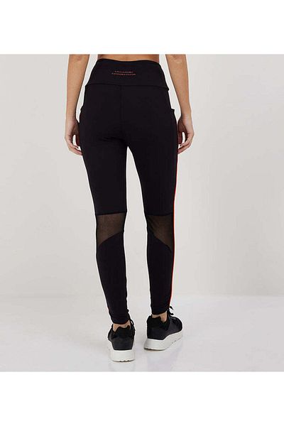 F5 Mesh Panel Leggings For Women