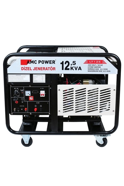 Amc Power Amcpower 12,5 Kva Dizel Jeneratör 220 Volt