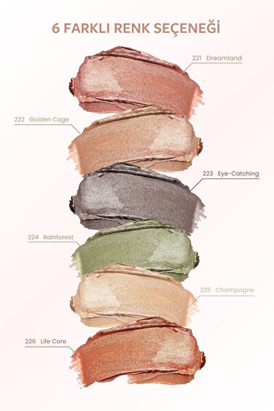 Pastel Glow Liquid Eyeshadow 224 Rainforest - Göz Farı