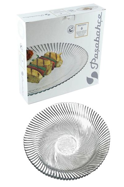 Paşabahçe 10271 Marmara Serving Plate 6 Pieces 24.5 Cm