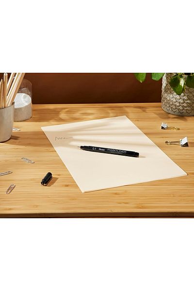 Pentel Pointliner Fiber Uçlu Teknik Çizim Kalemi 0.1mm